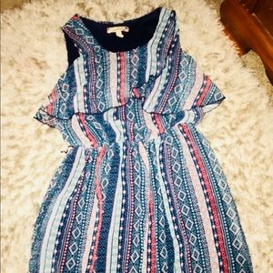 Girls short sleeved dress size medium